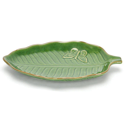 Блюдо керамическое GREEN 23х15х2,7см