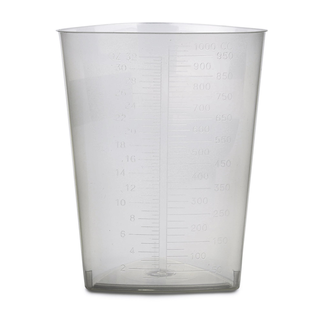 Pouring Masters 40 Ounce (1200ml) Graduated Plastic Mixing Cups