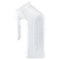 Male Urinal McKesson 1 Quart / 1000 mL With Closure Single Patient Use / Case of 50 - 51-H140-01 Male Urinal McKesson 1 Quart / 1000 mL With Closure Single Patient Use / Case of 50 - 51-H140-01