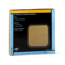 Exuderm Satin Hydrocolloid Wound Dressing, 2" x 2" 20 / Box - MSC5422 Exuderm Satin Hydrocolloid Wound Dressing, 2" x 2" 20 / Box - MSC5422