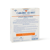 CarraDres Clear Hydrogel Sheets, 4" x 4" - CRR101053