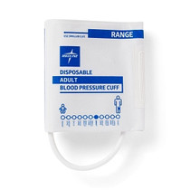 Disposable Single-Tube Blood Pressure Cuff with Bayonet Connector, Adult - MDS9913HP Disposable Single-Tube Blood Pressure Cuff with Bayonet Connector, Adult - MDS9913HP