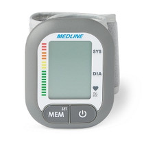 Digital Wrist Blood Pressure Monitor Unit with Wrist Cuff 13.5 cm to 21.5 cm Each - MDS4003 Digital Wrist Blood Pressure Monitor Unit with Wrist Cuff 13.5 cm to 21.5 cm Each - MDS4003