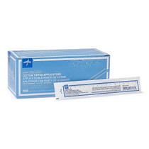 Sterile Cotton-Tipped Wood Applicator, 6", 2/Inner Pack Case / 2000 - MDS202000 Sterile Cotton-Tipped Wood Applicator, 6", 2/Inner Pack Case / 2000 - MDS202000