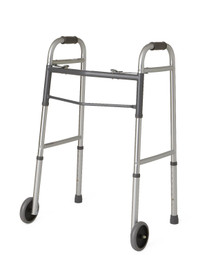 Medline Guardian Adult Walker, 5" Wheels - G30757W Medline Guardian Adult Walker, 5" Wheels - G30757W