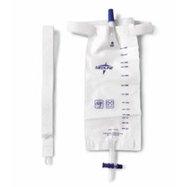 Medline elastic leg bag strap hook and loop closure DYND12582