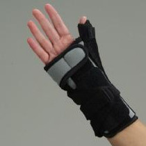 Deroyal Premium Thumb and Wrist Splint, Adjustable, Right, 8" - 1 Each - QTX506900 Deroyal Premium Thumb and Wrist Splint, Adjustable, Right, 8" - 1 Each - QTX506900