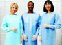 Protective Procedure Gown One Size Fits Most Blue NonSterile Not Rated Disposable - 449964