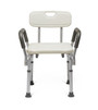 Medline Knockdown Bath Bench with Arms and Back - MDS89745RA