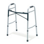 Medline Adult Bariatric Folding Walker, 2 Button, 650 lb. Capacity - 2 Each/Case - G30754B