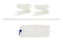 Hollister Urinary Leg Bag Kit with Tubing, Strap and Valve, Vented, Size M, 30 oz. - HTP9655