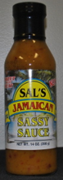 Sal's Jamaican Sassy Sauce - 14oz (3 Pack)
