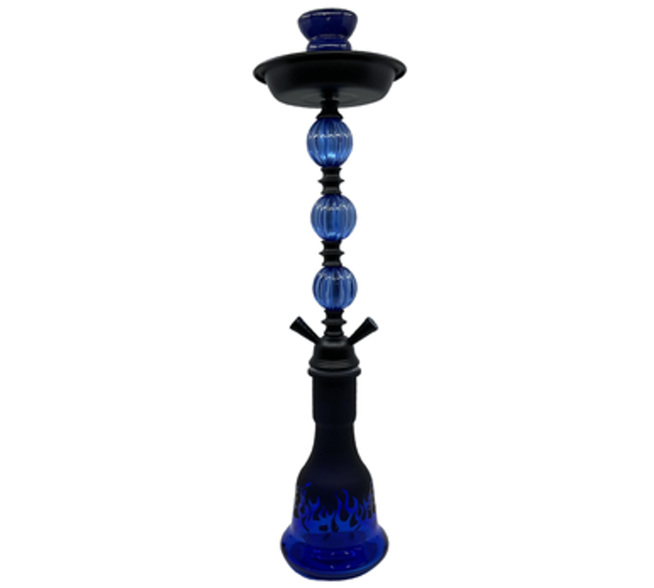 22.5 Two Hoses Hookah with Crystal Balls Perc