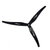 E-props - 3 blades carbon fiber propeller for Vittorazi Moster 185 red 2.68