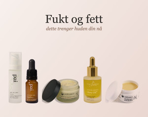 Fukt og fett – dette trenger huden din nå som det blir kaldt
