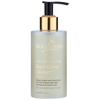 Eco by Sonya Super Citrus Cleanser vegansk og økologisk ansiktsrens som balanserer, eksfolierer og  er betennelsesdempende. For normal hud, kombinert hud, fet hud, tørr hud, sensitiv hud og moden hud.