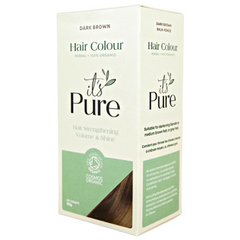 It's Pure er en 100% økologisk og naturlig hårfargeserie. Faktisk så er det den eneste hårfargen som er sertifisert økologisk av Soil Association.