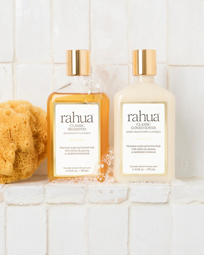 Økologisk balsam fra Rahua med quinoa og aloe vera – styrker svake og skadde hårtupper