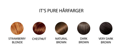Strandtest resultat med It's Pure Natural Brown på blondt til lysebrunt hår Strandtest resultat med It's Pure Natural Brown på blondt til lysebrunt hår