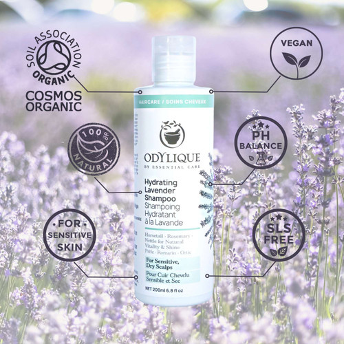 Odylique Hydrating Lavender Shampoo, 200 ml