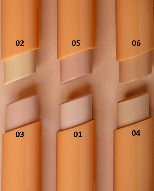 PuroBio concealer med pleiende solsikkeolje, mandelolje og sheasmør for myk, smidig tekstur