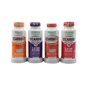 Herbal Clean QCarbo16 Mega Strength Detox 16 OZ