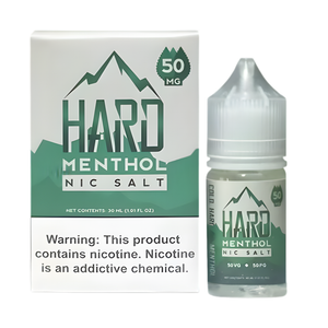 Hard Menthol Nic Salt 50MG 30ML