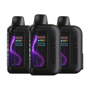 North Stellar Disposable Vape 40000 Puffs 20mL 5% Nic (Pack Of 5)