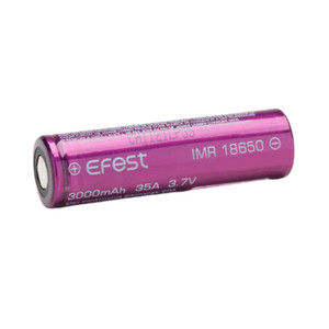 Efest Imr 18650 Flat Top Battery 3000mah 2ct/pk