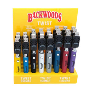 Backwoods Twist Hexagon Shape Batteries 24ct