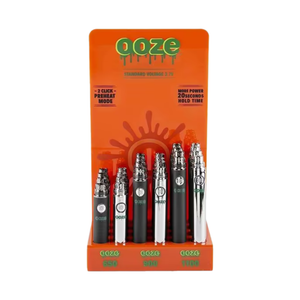 OOZE - STANDARD - 510 THREAD BATTERY - 24CT DISPLAY