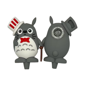 Totoro 4.5" Silicone Hand Pipe 3Pc/Pk