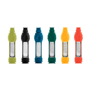 Grav 16Mm Glass Chillum Octo-taster W/ Silicone Skin