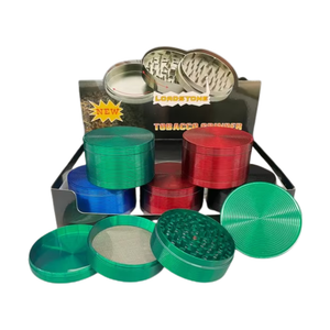 3" 3Pc Hypnotic Metallic Grinder