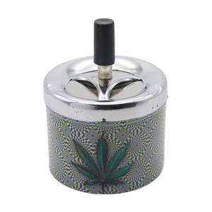 Spinning Ashtray - Leaf Design