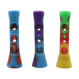 Silicone Chillum W/ Glass Insert Gm01