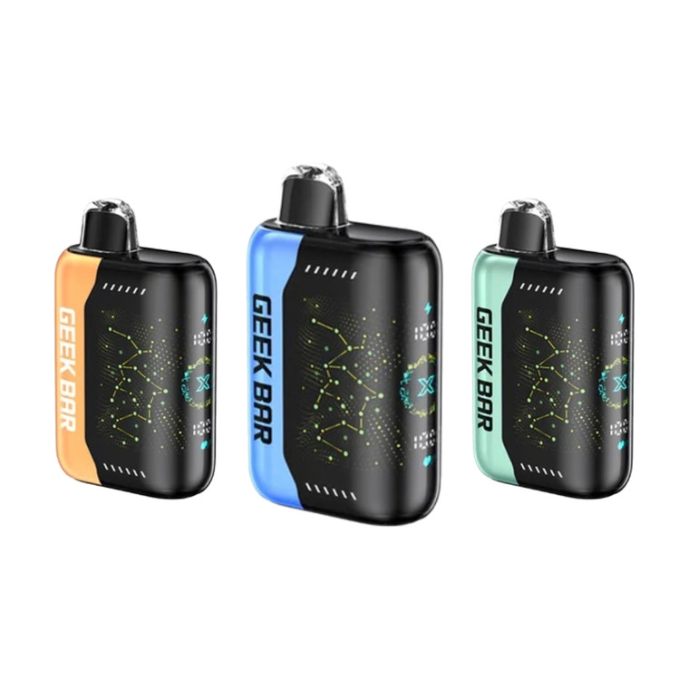Geek Bar Pulse X Disposable Vape 25000 Puffs 18mL (Pack Of 5)