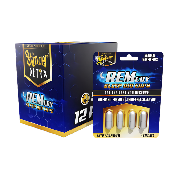 Stinger Detox Remedy Sleep AID CAPS 12CT/BX