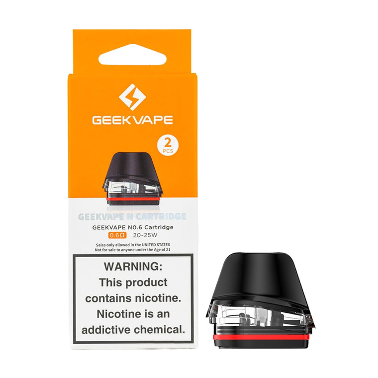 GeekVape N Replacement Pods (Pack Of 2)