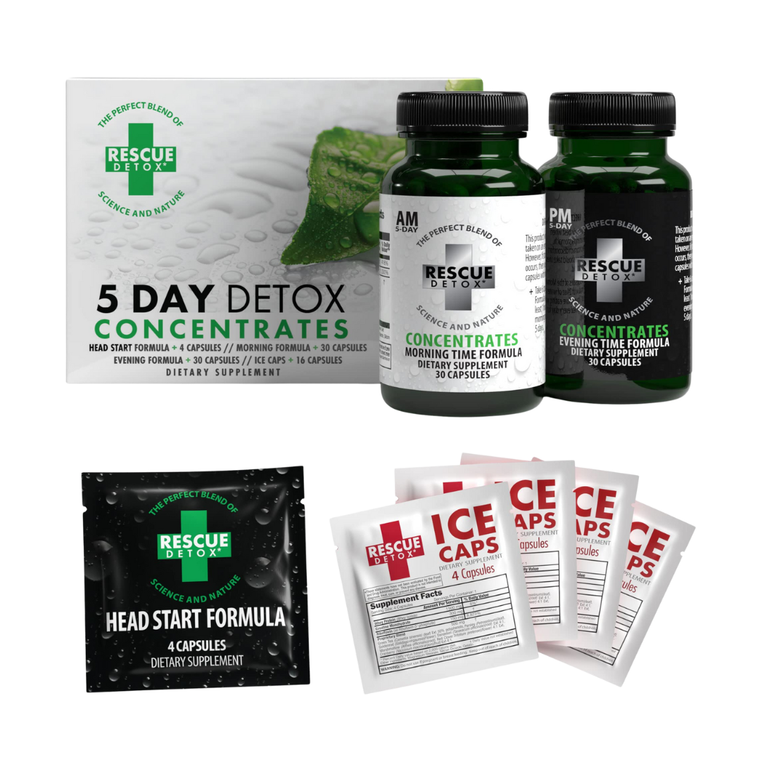 Rescue Detox 5 Day Concentrate Permanent Cleanser