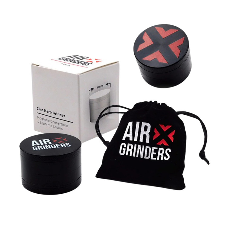 Air X Premium Zinc Metal Grinder 40mm