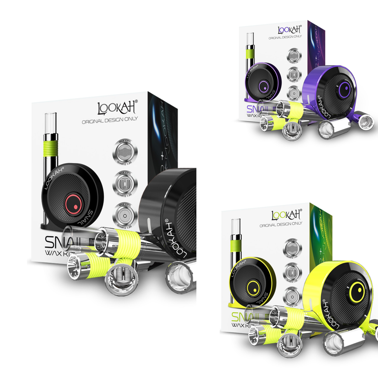 Lookah Snail Wax Kit Cartridge And Wax Vaporizer