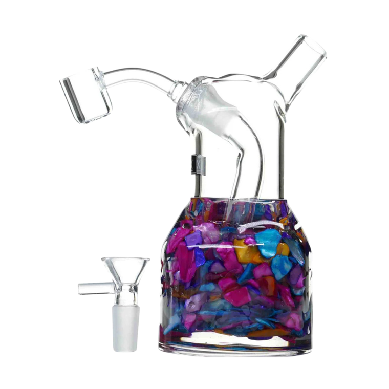 Inex 6.5" Glass Rig W/ Banger - 3005 Assorted Designs
