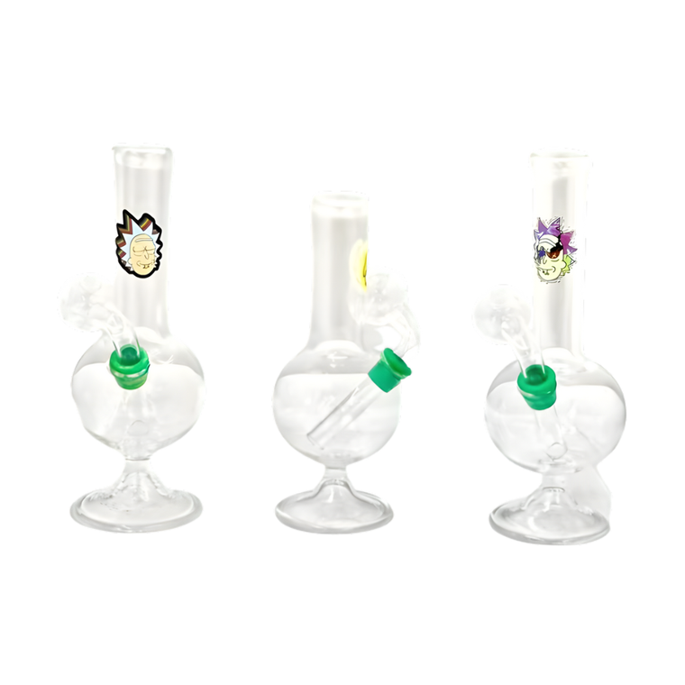Flower Vase Syled Glass Water Pipe 3Pk
