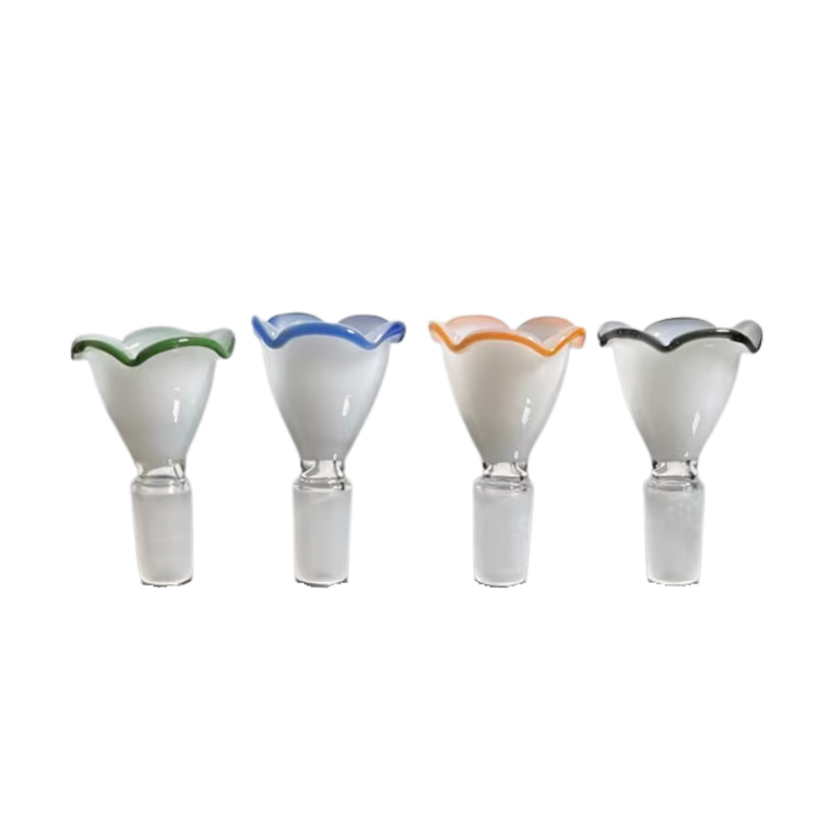 Flower Bowl 14 Male 6Pc/Pk Assorted Colors