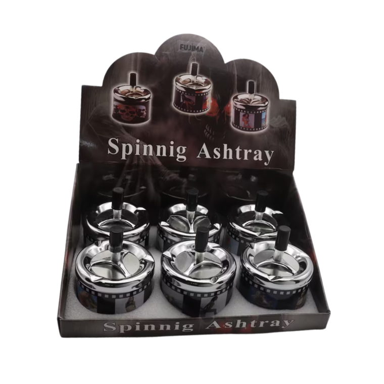 Spinning Ashtray - Girls Girls Girls Designs - 6ct Display