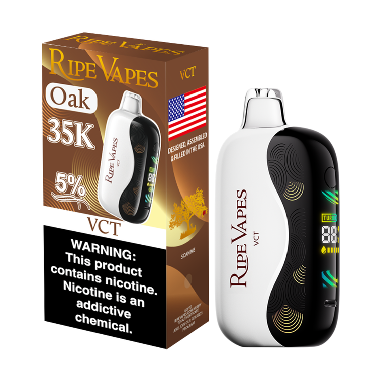 Ripe Vapes Oak 35k Puffs 5ct/bx