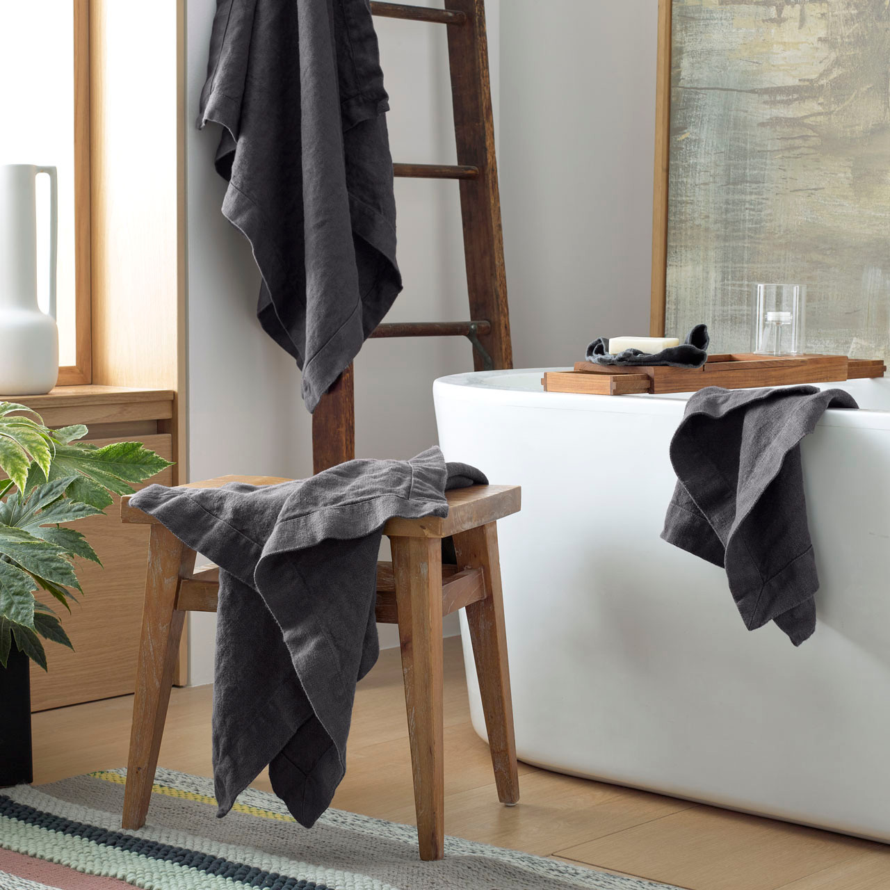 Linoto Linen Towel Spa Towel Belgian linen Bath Towel