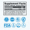 Lewis Labs  ZINC 50 Mg, 90 Veggie Capsules Supplement Facts