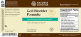 Nature's Sunshine Gall Bladder Formula 100 Capsules #1202 Ingredients